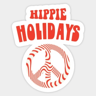 HIPPIE HOLIDAYS Sticker